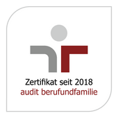 Zertifikat seit 2018 audit Beruf und Familie