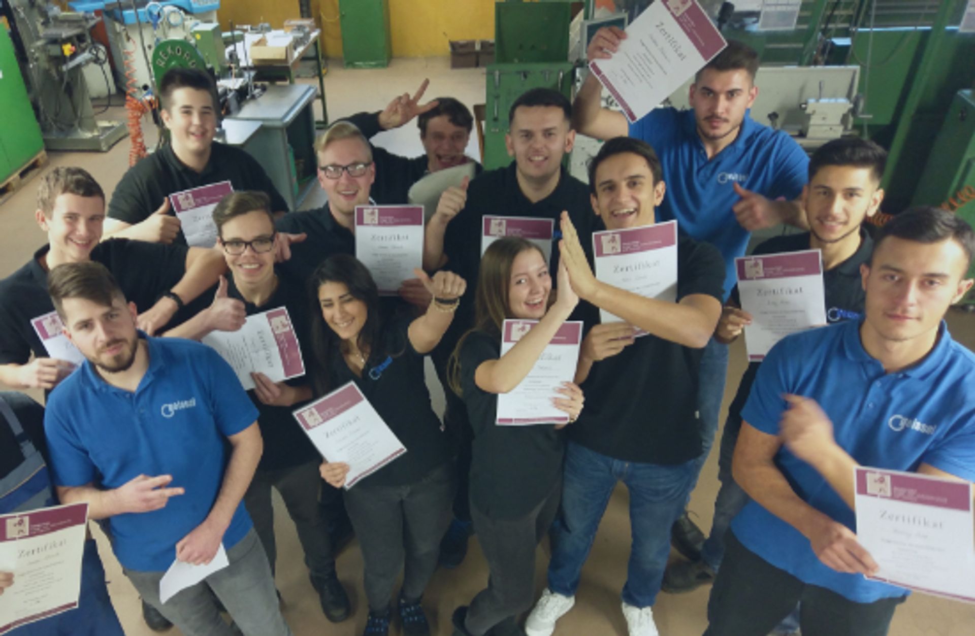 Our trainees are pleased with their awards