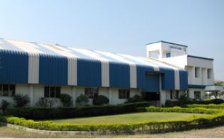 Foundation of the production plant in India.