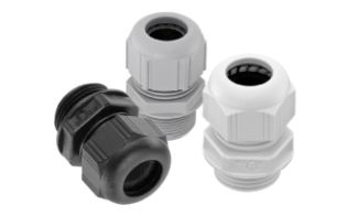 Introduction of plastic cable glands.