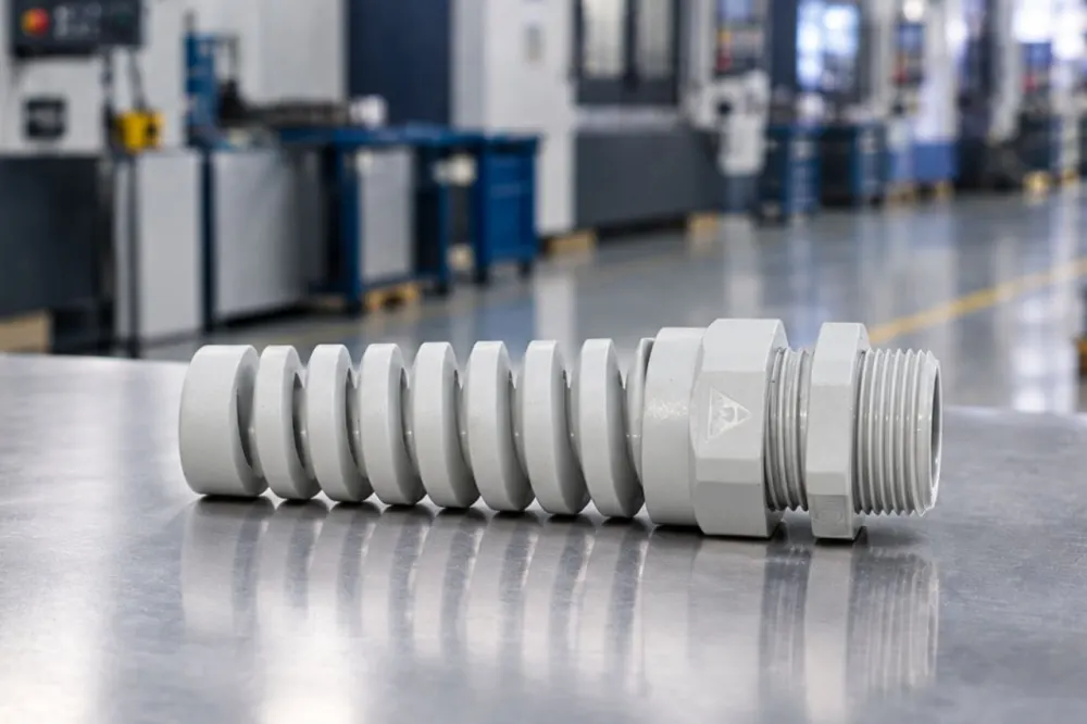 Geissel cable gland at the Pune manufacturing facility