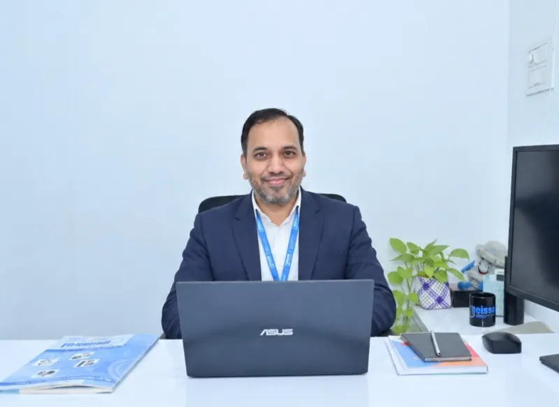 Mr. Deepak Deolalikar, General Manager – Sales, Geissel India